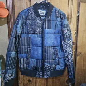 Levi's Men's Levi's Men's Quilted Puffer Bomber Jacket Size Medium NWT